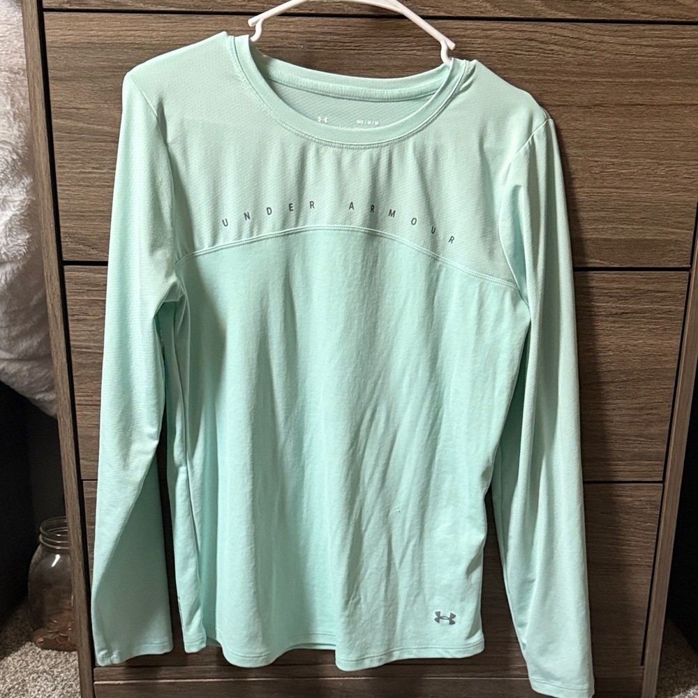 Under Armour Light Green Long Sleeve Top